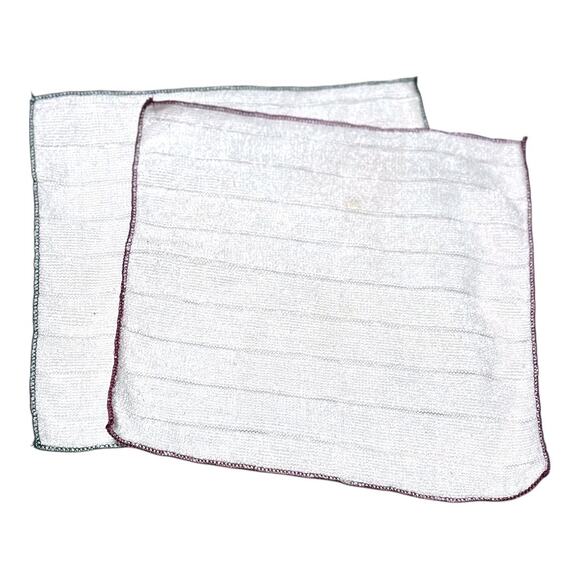 NWOT 4 Basic Washcloths - Thin & Versatile Kitchen Towel s - Picture 2 of 5